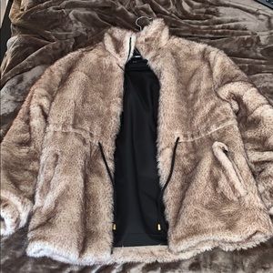 Fuzzy Brown Jacket